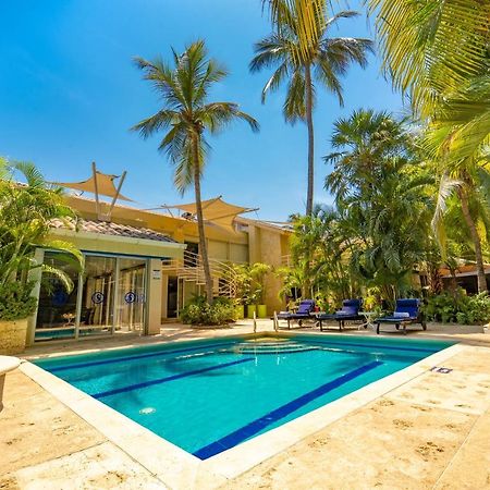 Hotel Santorini Express Y Cabanas Санта-Марта Экстерьер фото
