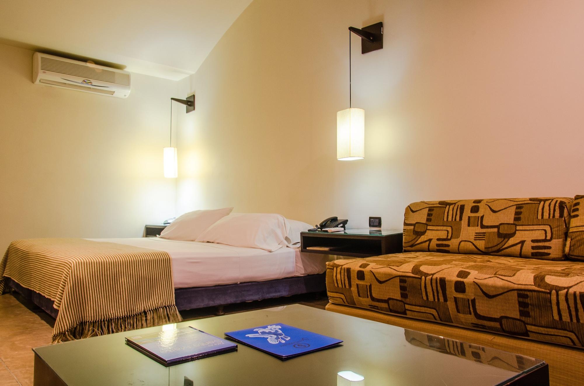 Hotel Santorini Express Y Cabanas Санта-Марта Экстерьер фото