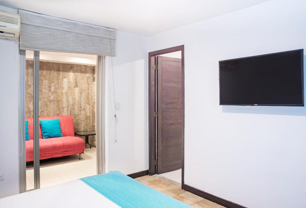 Hotel Santorini Express Y Cabanas Санта-Марта Экстерьер фото
