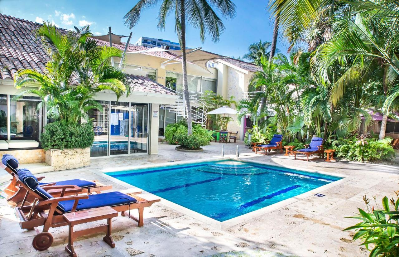 Hotel Santorini Express Y Cabanas Санта-Марта Экстерьер фото