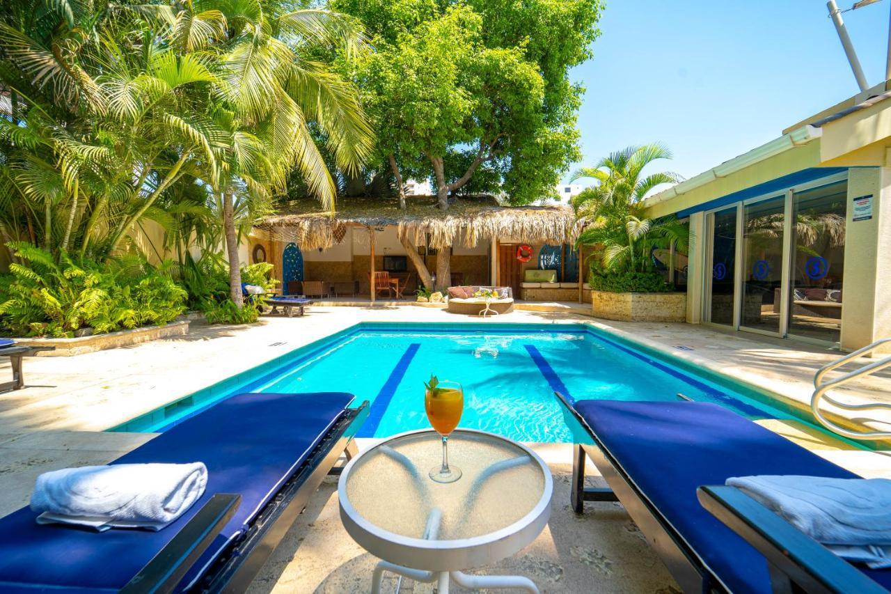 Hotel Santorini Express Y Cabanas Санта-Марта Экстерьер фото