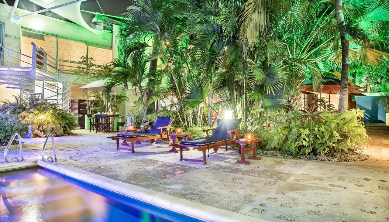 Hotel Santorini Express Y Cabanas Санта-Марта Экстерьер фото
