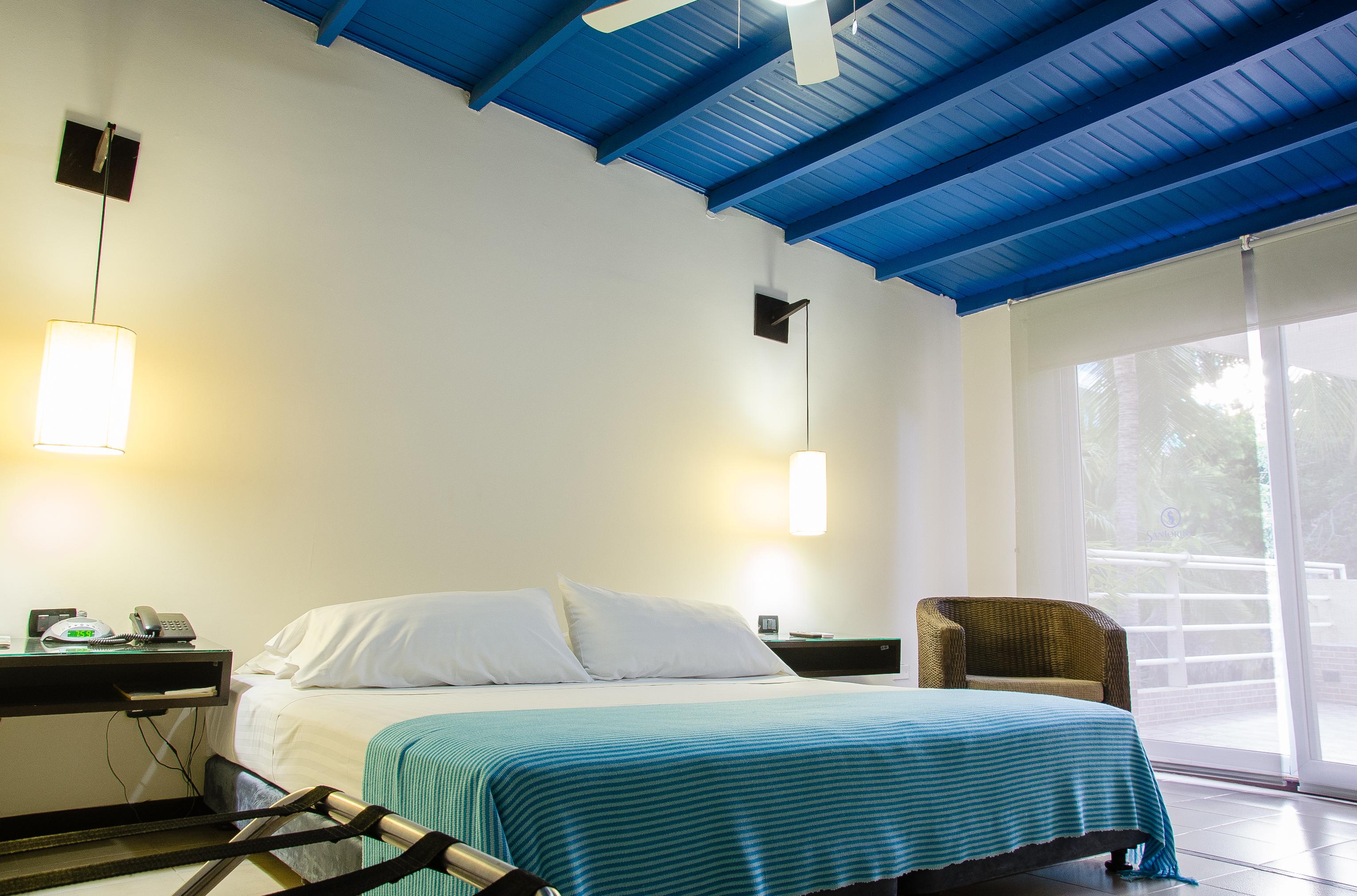 Hotel Santorini Express Y Cabanas Санта-Марта Экстерьер фото